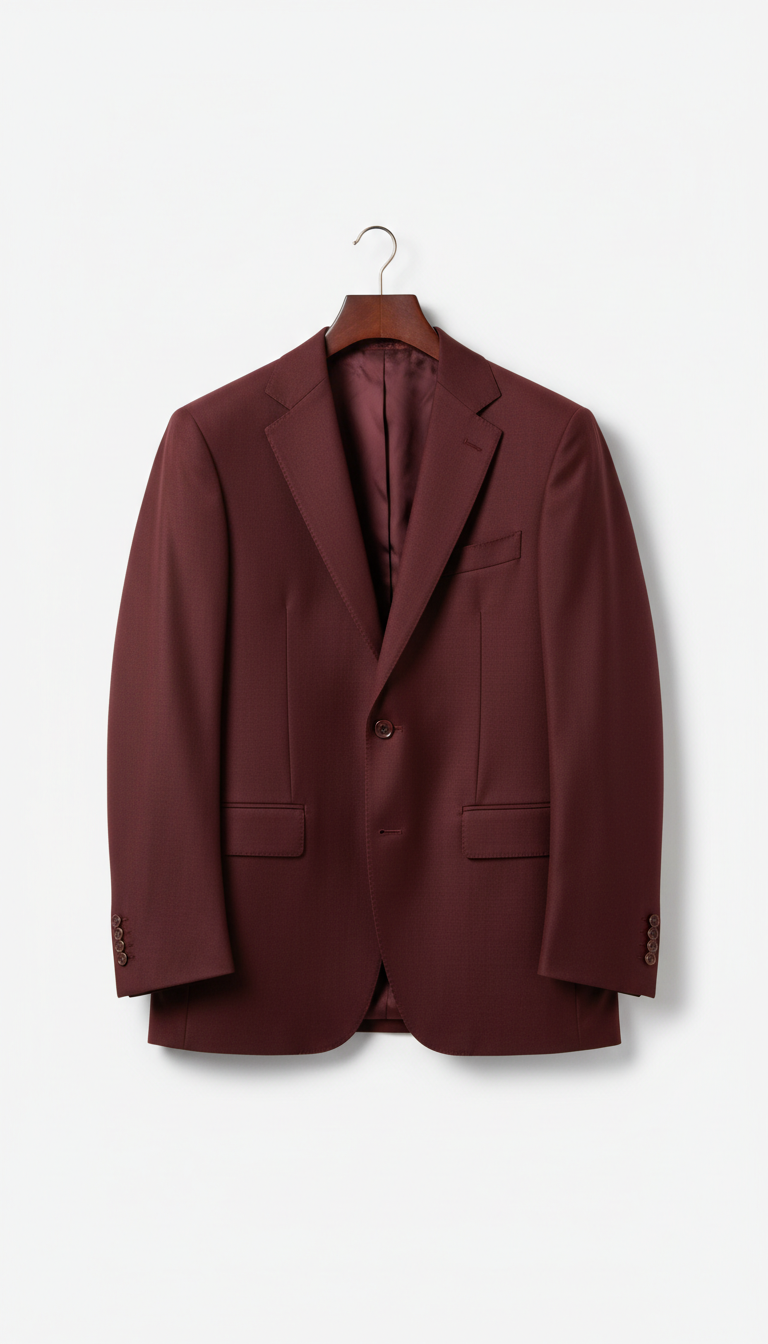 Deep Merlot Bespoke Blazer